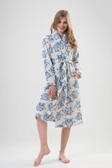 Woman Brighty Dressing Gown