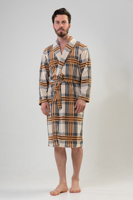 Man Fleece Cully Dressing Gown