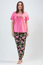 Woman Big Size Notice Pyjama Set