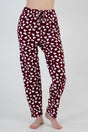 KADIN INTERLOK XXL CEPLI TEK ALT PIJAMA 