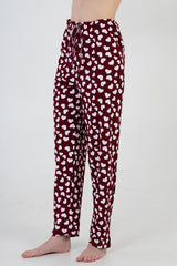 KADIN INTERLOK XXL CEPLI TEK ALT PIJAMA 