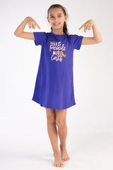 Kids' Girl Royal Blue Tunic