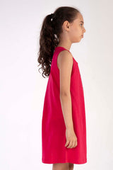 KIZ COCUK P.SUPREM KALIN ASKILI ETEGI OVAL TUNIK(3-4/9-10)