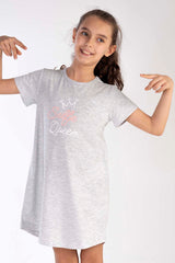 KIZ COCUK P.SUPREM O YAKA KISA KOL ETEGI OVAL TUNIK(3-4/9-10)                       