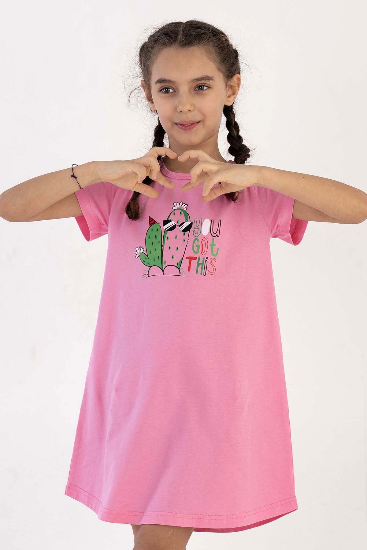 KIZ COCUK P.SUPREM O YAKA KISA KOL ETEGI OVAL TUNIK(9-10/15-16)