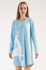 KADIN P.SUPREM O YAKA UZUN KOL ETEGI OVAL TUNIK