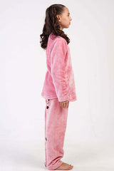 KIZ COCUK SOFT O YAKA UZUN KOL ETEGI OVAL PIJAMA TAKIM(7-8/13-14)