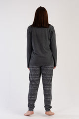 Woman Supreme Big Size Jeda Pyjama Set