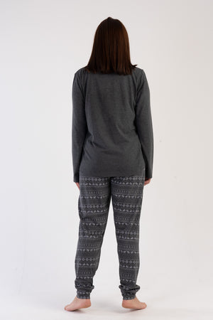 Woman Supreme Big Size Jeda Pyjama Set