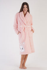 Woman Rubby Welsoft Dressing Gown