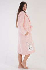 Woman Rubby Welsoft Dressing Gown