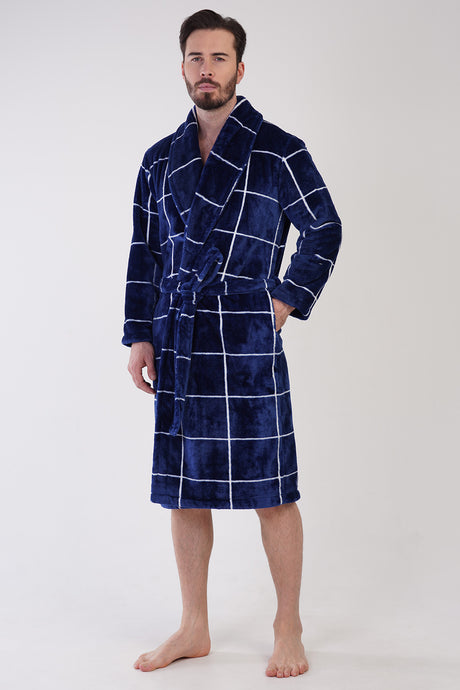 Man Ena Soft Long Sleeve Dressing Gown