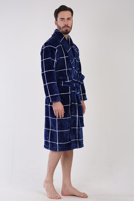 Man Ena Soft Long Sleeve Dressing Gown