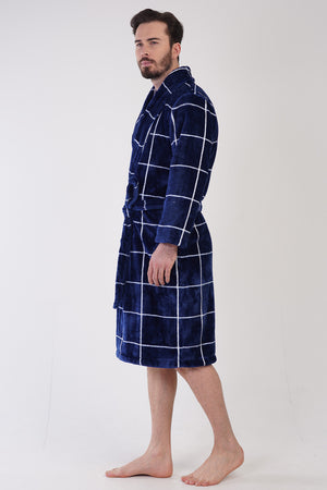 Man Ena Soft Long Sleeve Dressing Gown