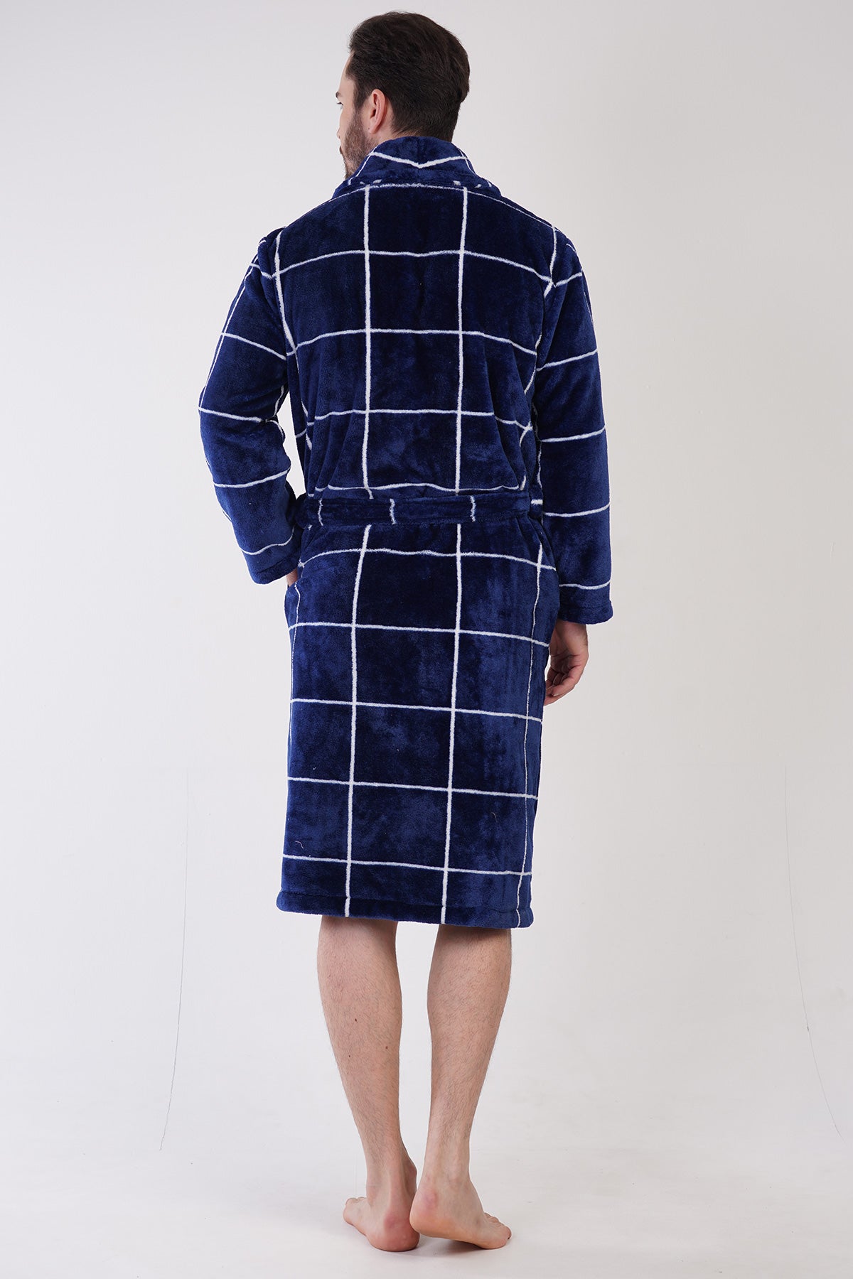 Man Ena Soft Long Sleeve Dressing Gown