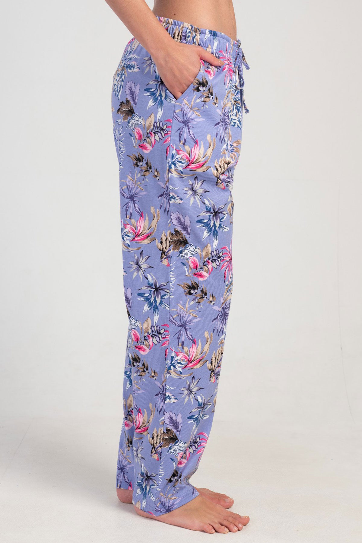 KADIN P.SUPREM XXL CEPLI TEK ALT PIJAMA 