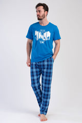 CEPLI ERKEK P.SUPREM XXL O YAKA KISA KOL PIJAMA TAKIM