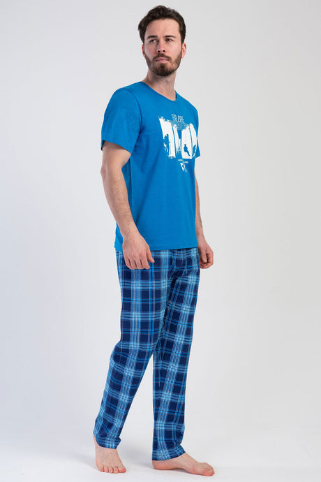 CEPLI ERKEK P.SUPREM XXL O YAKA KISA KOL PIJAMA TAKIM