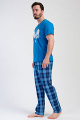 CEPLI ERKEK P.SUPREM XXL O YAKA KISA KOL PIJAMA TAKIM