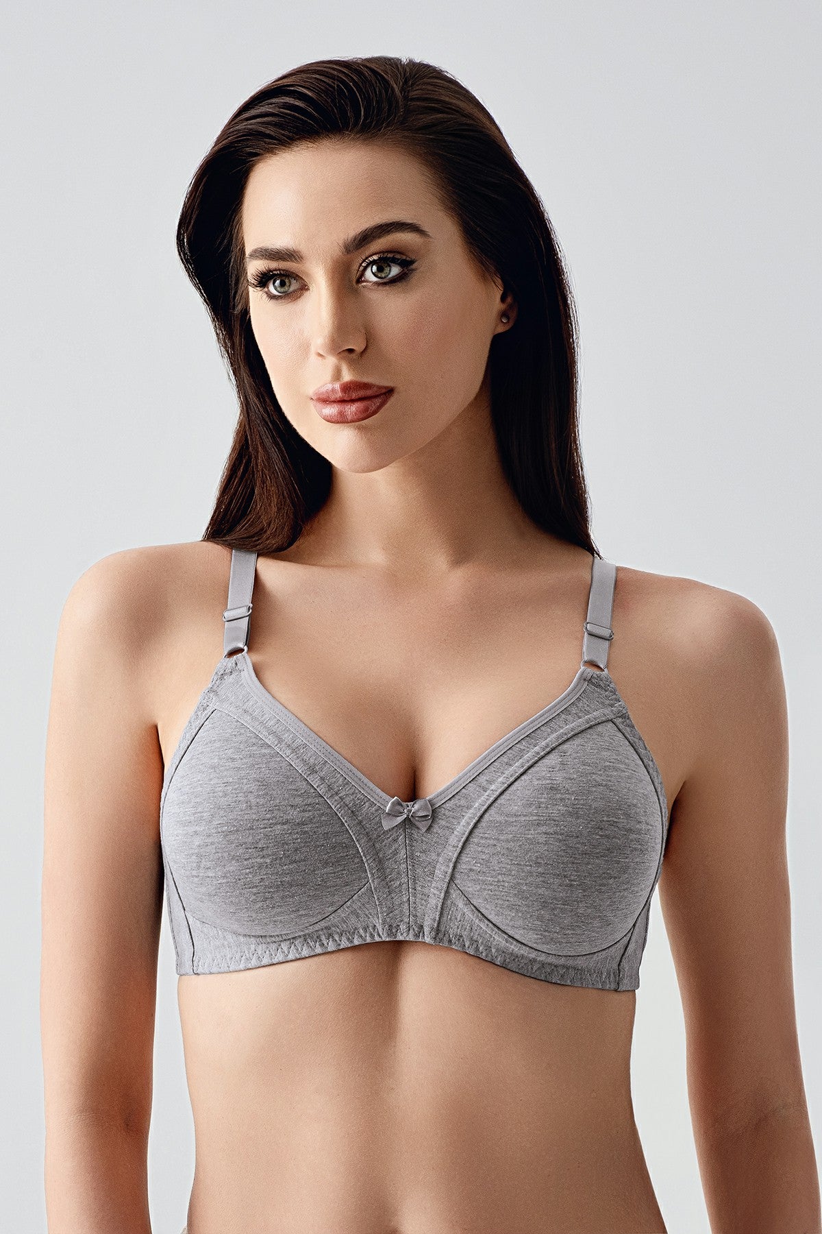 1750-Toparlayıcı Balensiz B Cup Penye Sütyen (2 Li Askılı Pk) 331750