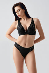 4156- B Cup Desteksiz Sütyen Külot Takım (2 Li Askılı Pk) 334156