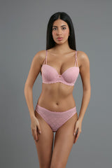 4158- B Cup Destekli Sütyen Külot Takım (2 Li Askılı Pk) 334158
