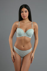 4158- B Cup Destekli Sütyen Külot Takım (2 Li Askılı Pk) 334158