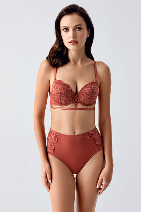 4163- B Cup Desteksiz Sütyen Külot Takım (2 Li Askılı Pk) 334163