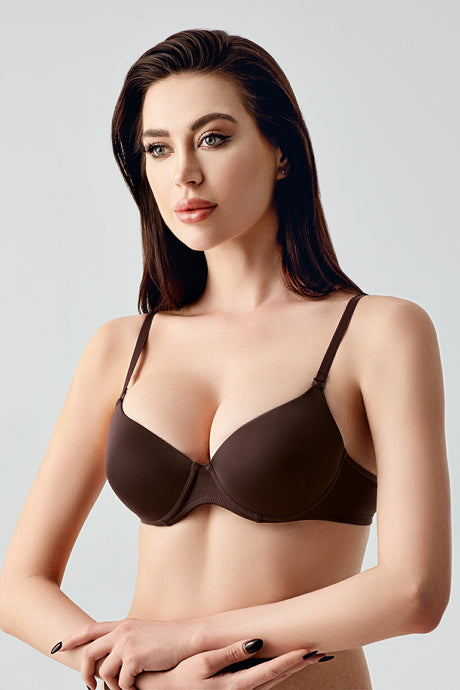 7010-Desteksiz B Cup Basic Sütyen (2 Li Askılı Pk)