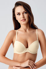 7025-Desteksiz B Cup Basic Sütyen (2 Li Askılı Pk) 337025