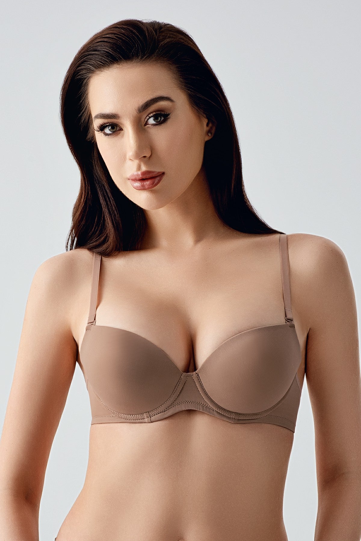 7025-Desteksiz B Cup Basic Sütyen (Kutulu) 337025
