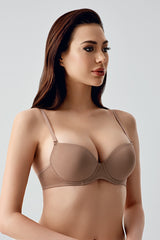 7025-Desteksiz B Cup Basic Sütyen (Kutulu)