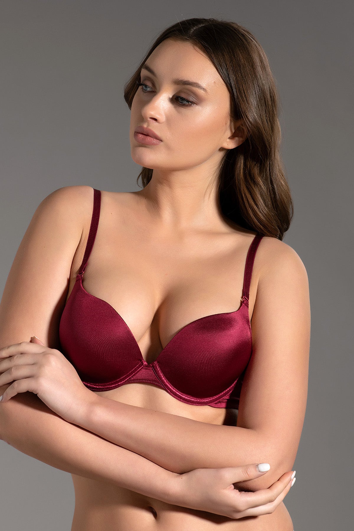 7030-Çift Destekli B Cup Basic Sütyen (2 Li Askılı Pk)