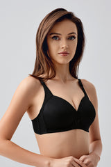 7100-Desteksiz B Cup Big Size Sütyen (2 Li Askılı Pk)