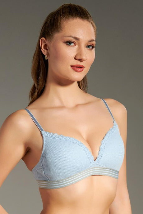 8132-Desteksiz B Cup First Bra Sütyen (2 Li Askılı Pk)