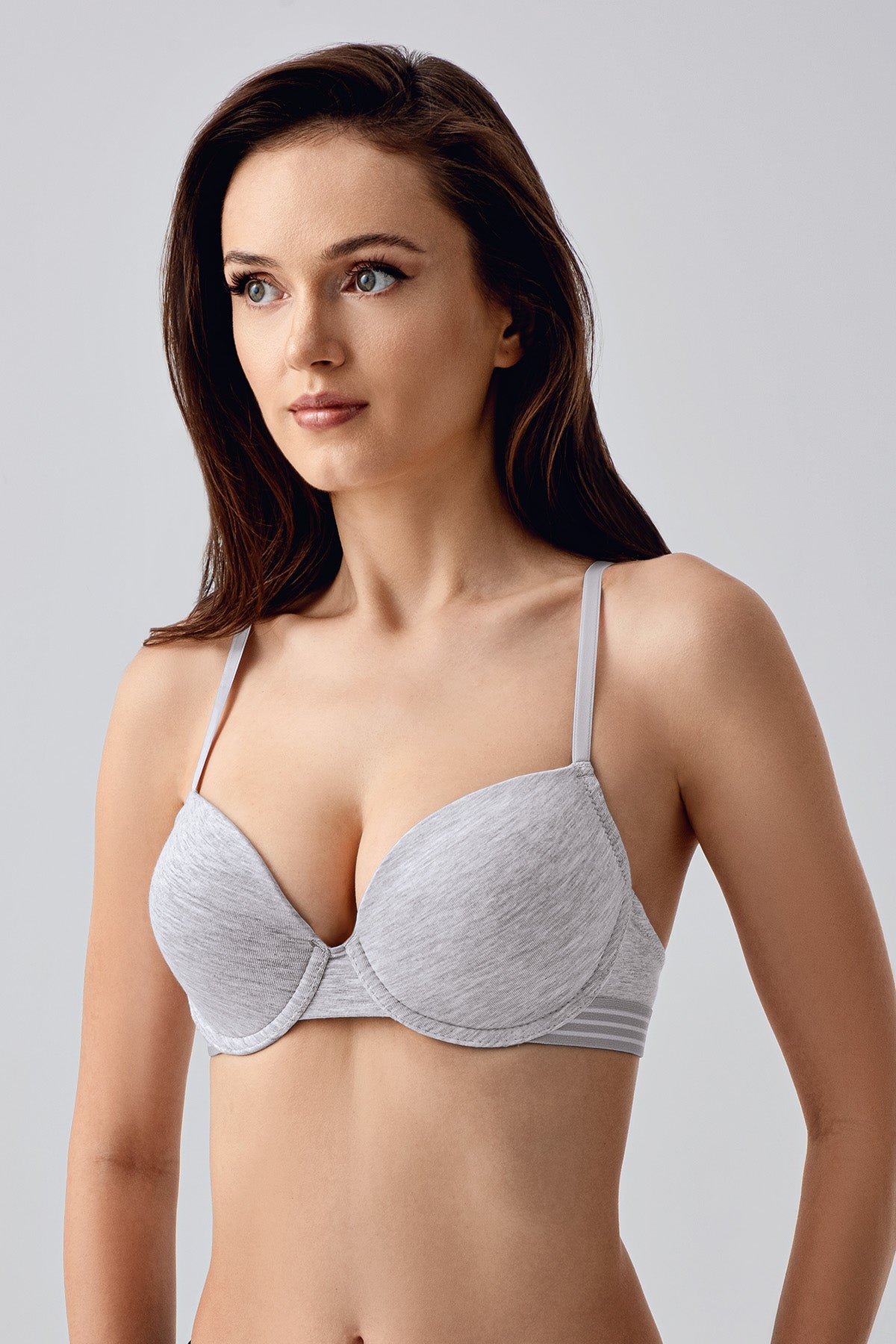 8133-Desteksiz B Cup First Bra Sütyen (2 Li Askılı Pk)