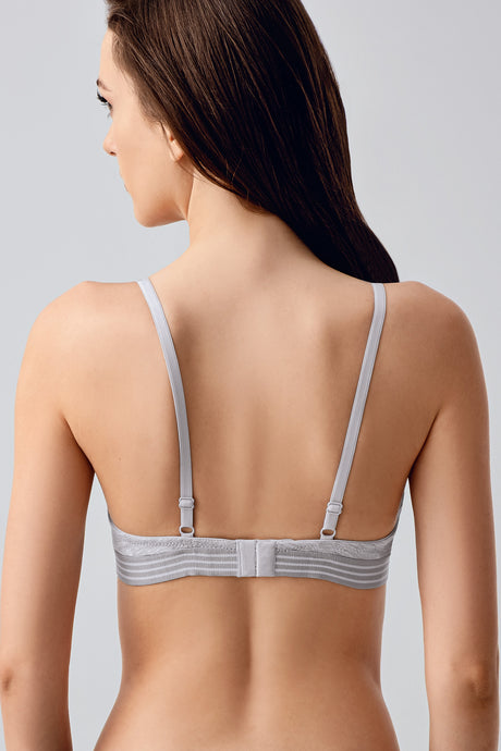 8133-Desteksiz B Cup First Bra Sütyen (2 Li Askılı Pk)
