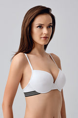8133-Desteksiz B Cup First Bra Sütyen (2 Li Askılı Pk)