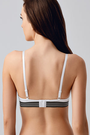 8133-Desteksiz B Cup First Bra Sütyen (2 Li Askılı Pk)