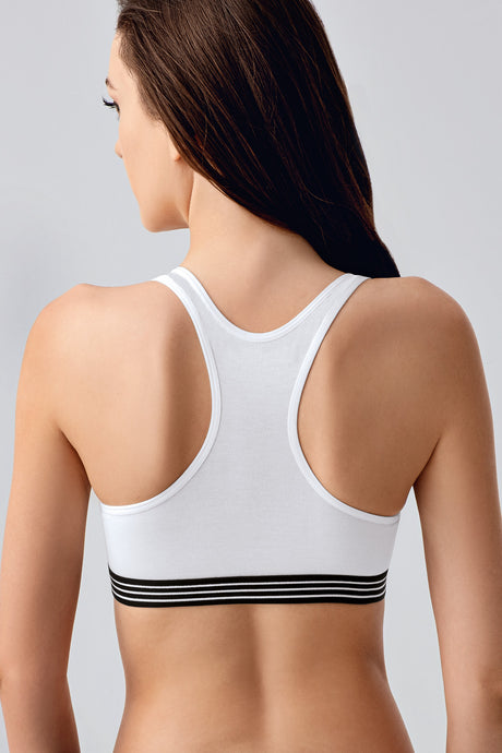 8135-Desteksiz B Cup First Bra Sütyen (2 Li Askılı Pk)
