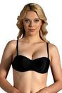 8315- B Cup Sırtı Şeffaf Sütyen (2 Li Askılı Pk)