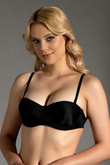 8315- B Cup Sırtı Şeffaf Sütyen (2 Li Askılı Pk)