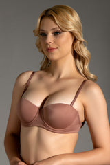 8315- B Cup Sırtı Şeffaf Sütyen (2 Li Askılı Pk)