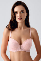8365-Destekli B Cup Dantelli Sütyen (2 Li Askılı Pk) 338365