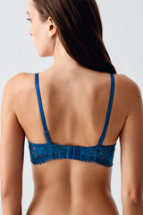 8370-Desteksiz B Cup Dantelli Sütyen (2 Li Askılı Pk)