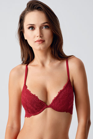 8385-Destekli B Cup Dantelli Sütyen (2 Li Askılı Pk) 338385