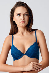8385-Destekli B Cup Dantelli Sütyen (2 Li Askılı Pk) 338385