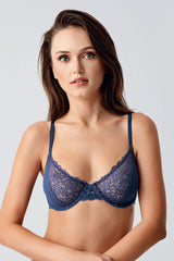 8410-Desteksiz B Cup Dantelli Sütyen (2 Li Askılı Pk) 338410