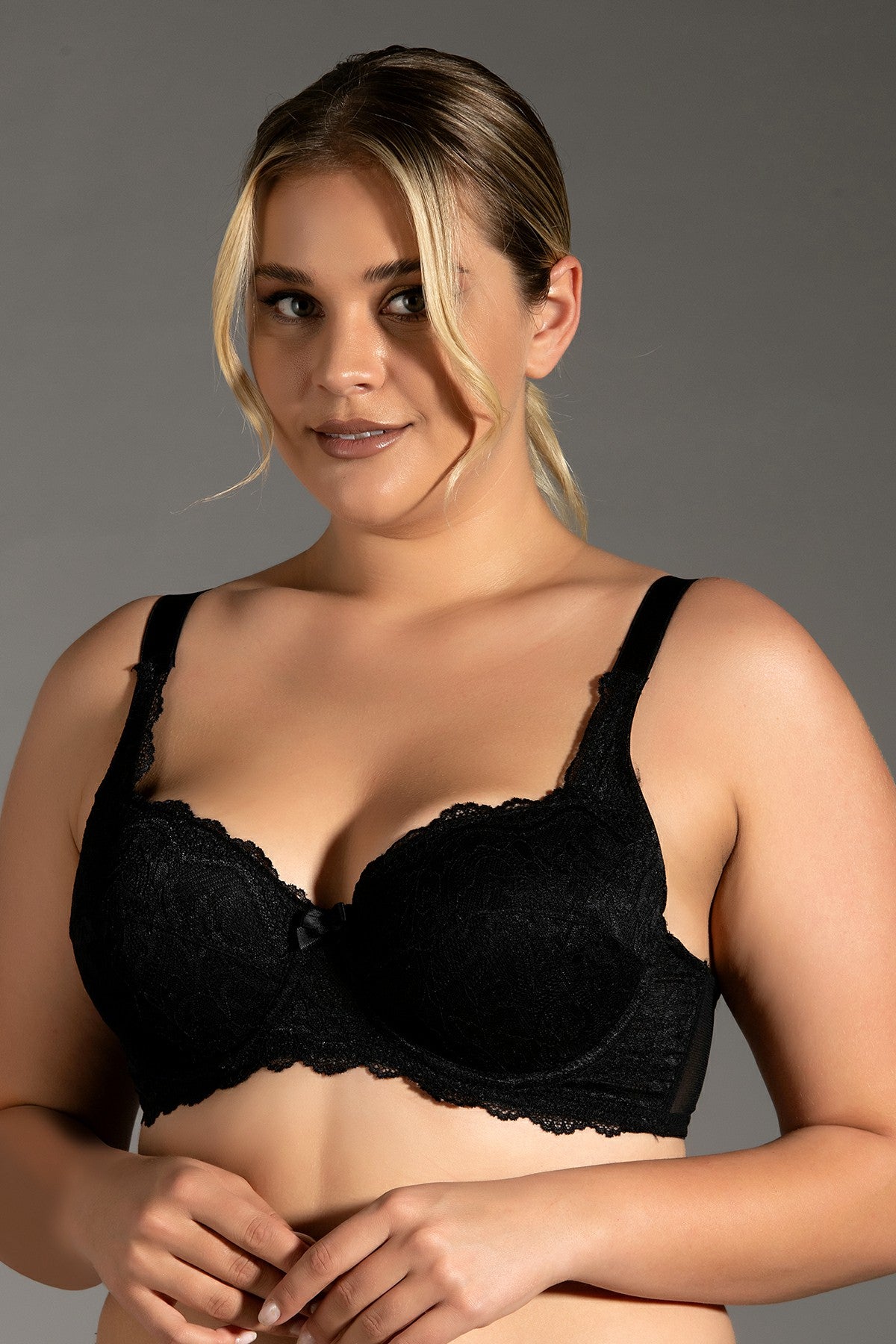 8042- C Cup Big Size Sütyen (2 Li Askılı Pk)