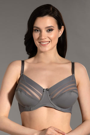 8070-Balenli C Cup Toparlayıcı Sütyen (2 Li Askılı Pk) 348070